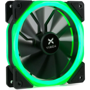 Кулер Vinga LED fan-02 Green рейтинг