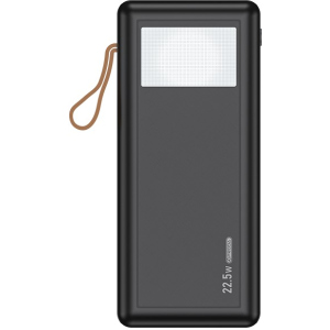 купити УМБ Proda Fast Charging PD-P82 (22.5 Вт) 50000 mAh Black (PRD-PDP82-BK)