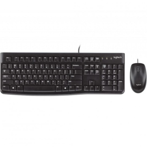 Комплект Logitech Desktop MK120 чорна USB (клавіатура+миша) (920-002561)