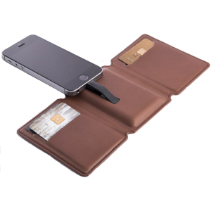 УМБ Seyvr Leather Wallet + Lightning Brown ТОП в Виннице