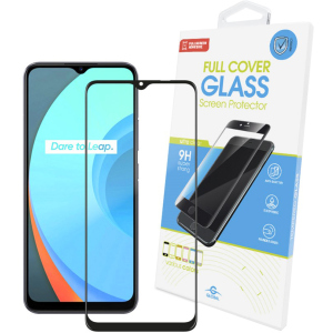 Захисне скло Global Full Glue для Realme C11 Black ТОП в Вінниці