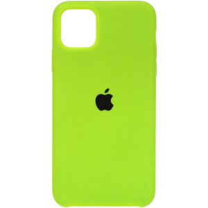 Панель ArmorStandart Silicone Case для Apple iPhone 11 Pro Max Electric Green лучшая модель в Виннице