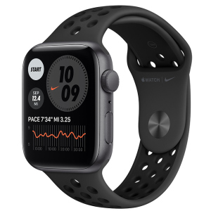 Смарт-часы Apple Watch SE Nike GPS 44mm Space Gray Aluminium Case with Anthracite/Black Nike Sport Band (MYYK2UL/A) в Вінниці