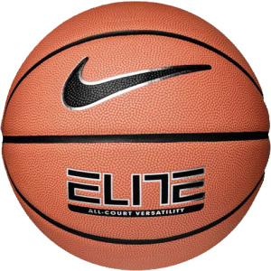 Мяч баскетбольный Nike Elite all-court size 7 Amber/black/metallic silver/black (N.KI.35.855.07) в Виннице
