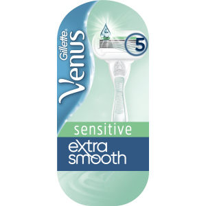 купити Верстат для гоління жіночий (Бритва) Venus Extra Smooth Sensitive з 1 змінним картриджем (7702018505395)