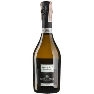 хороша модель Вино ігристе Soligo Prosecco Treviso Brut біле брют 11% 0.75 л (8008170000167)