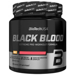 хорошая модель Предтренировочный комплекс BioTech Black Blood NOX+ 330 г Королек (5999076225811)