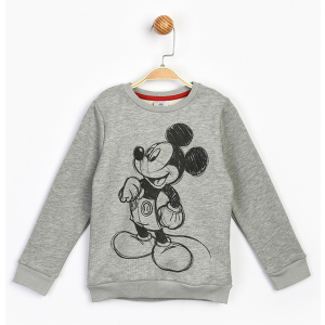 Світшот Disney Mickey Mouse MC17214 122 см Сірий (8691109860194) в Вінниці