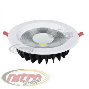 купити Світильник врізний LED Horoz Electric VANESSA-20 20Вт (~160Вт) 220В 6400K Круглий Білий (016-044-0020)