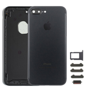 Корпус iPhone 7 Plus (5.5) айфон, колір чорний глянсовий, Jet Black, High copy надійний