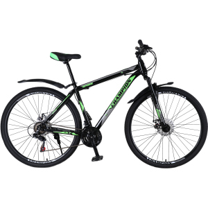 Велосипед Champion Spark 29" 19.5" Black-green-white (29ChWS21-003252) ТОП в Виннице