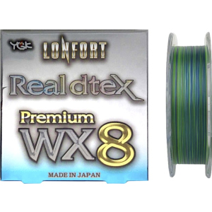 Шнур YGK Lonfort Real DTex X8 90 м (мультиколор) #0.4/12lb (55450281) в Виннице