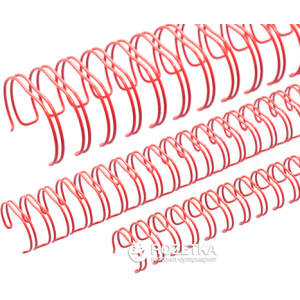 Металеві пружини Agent A4 d 9.5 мм 3:1 100 шт Червоні (8888821195530) в Вінниці