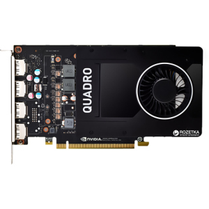 PNY PCI-Ex NVIDIA Quadro P2000 5GB GDDR5 (160bit) (4 x DisplayPort) (VCQP2000-PB)