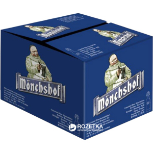 Упаковка пива Monchshof Schwarzbier темное фильтрованное 4.9% 0.5 л x 20 шт (4082100002104) ТОП в Виннице