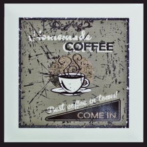 хорошая модель Декор Monopole Ceramica Coffee Time Brown A коричневый 150x150 (069110)