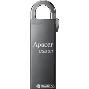 Apacer AH15A 128GB USB 3.1 Ashy (AP128GAH15AA-1) лучшая модель в Виннице