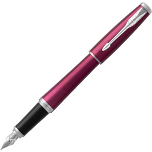 Ручка перьевая Parker Urban 17 Vibrant Magenta CT FP F Черная Красный корпус (30 511) в Виннице