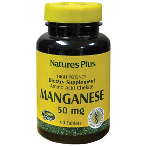 Минералы Natures Plus Марганец 50 мг 90 таблеток (97467034501) в Виннице