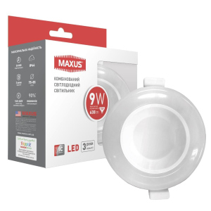 купить Точечный светильник MAXUS 1-MAX-01-3-SDL-09-C