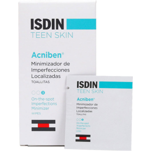 Вологі серветки Isdin Teen Skin Acniben 30 шт (8470001509833) ТОП в Вінниці