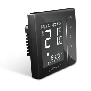 Бездротовий кімнатний термостат Salus VS10BRF із цифровою індикацією 4 в 1 на батарейках. надійний