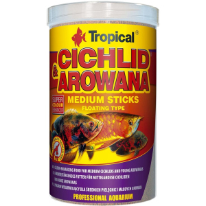 Корм Tropical Cichlid&amp;Arowana Medium Sticks для акваріумних риб у паличках 1 л (5900469635261) в Вінниці