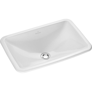 Раковина прямокутна VILLEROY & BOCH LOOP & FRIENDS 60х40см 61450001 біла (30128) краща модель в Вінниці