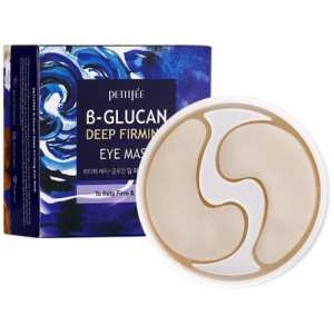 Супер укрепляющие патчи под глаза Petitfee B-Glucan Deep Firming Eye Mask с бета-глюканом 60 шт (8809508850504) лучшая модель в Виннице