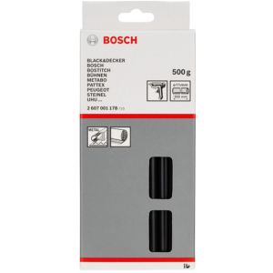 Клейові стрижні Bosch 11 мм 25 шт Чорний (2607001178)