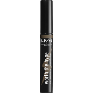 Туш для вій NYX Professional Makeup Worth The Hype Mascara 01 Brownish Black 7 мл (800897171124)