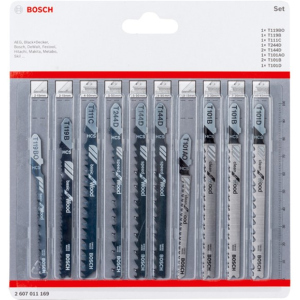 Пильные полотна для лобзика Bosch Wood 10 шт (2607011169) лучшая модель в Виннице